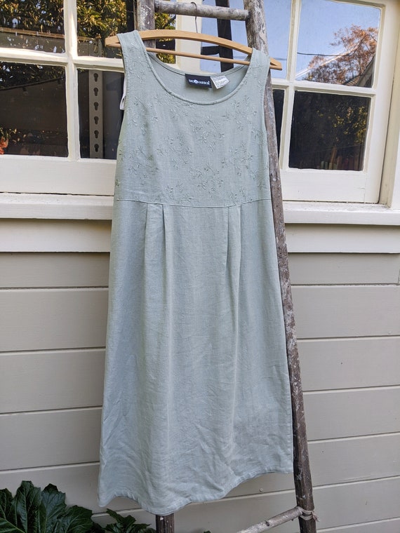 Vintage Sag Harbor Linen Dress