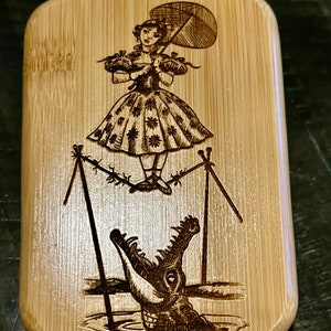 Hairbrush - Haunted Stretching Portrait Tightrope Walker Sally Slater Hair Brush Mansion