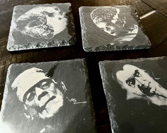 Coasters - Slate Classic Monster Set (Set of four)