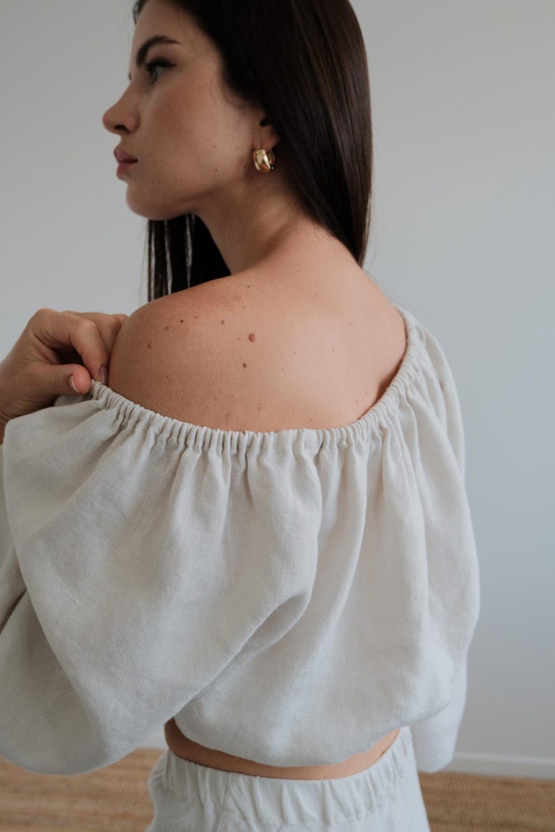 Sewing Raglan Shoulder Pattern Modern Elastic Raglan Top Pattern | Relaxed Fit Off-shoulder Top PDF ...