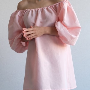 Puff Sleeve Smock Dress pdf Pattern