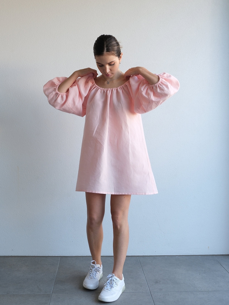 Puff Sleeve Smock Dress pdf Pattern