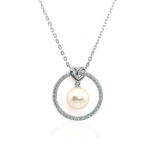 ★SENTIMENTS★ NO.264 [SILVER] NECKLACE orginal pearl Sterling Silver Coin Pearl Opera Length Necklace Gorgeous