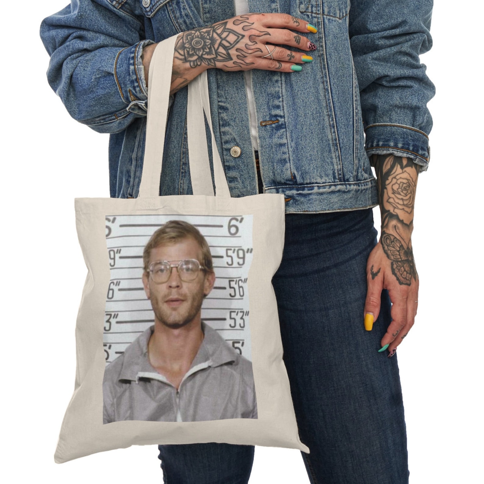 Jeffrey Dahmer Tote Bag Jeffrey Dahmer Serial Killer Serial Etsy UK