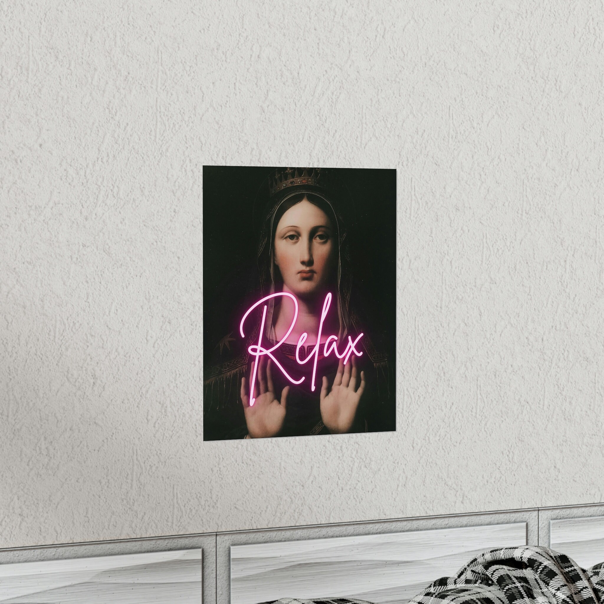 Maximalist Wall Art Edgy Poster Edgy Wall Art Eclectic Wall Art Unique