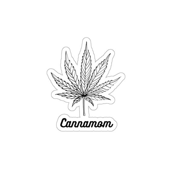 Cannamom Diecut Stickers Etsy