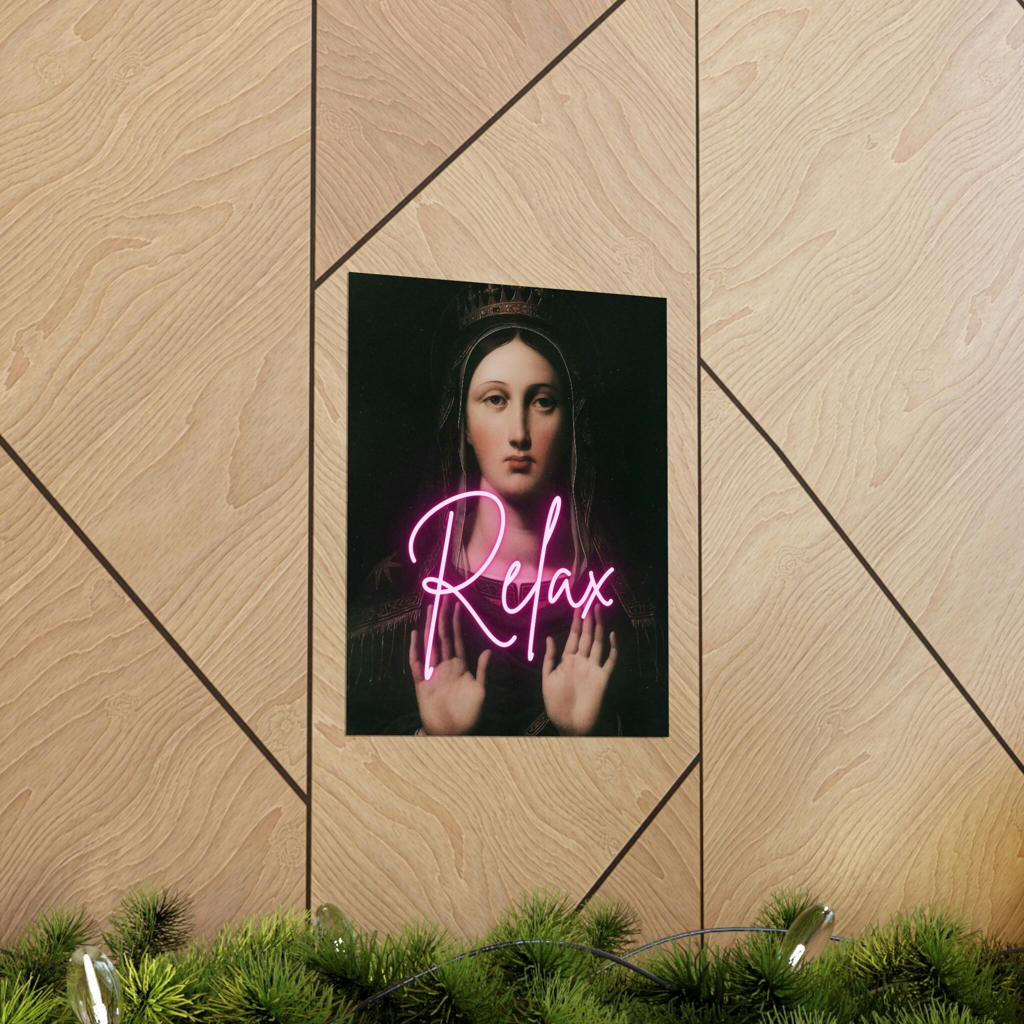 Maximalist Wall Art Edgy Poster Edgy Wall Art Eclectic Wall Art Unique