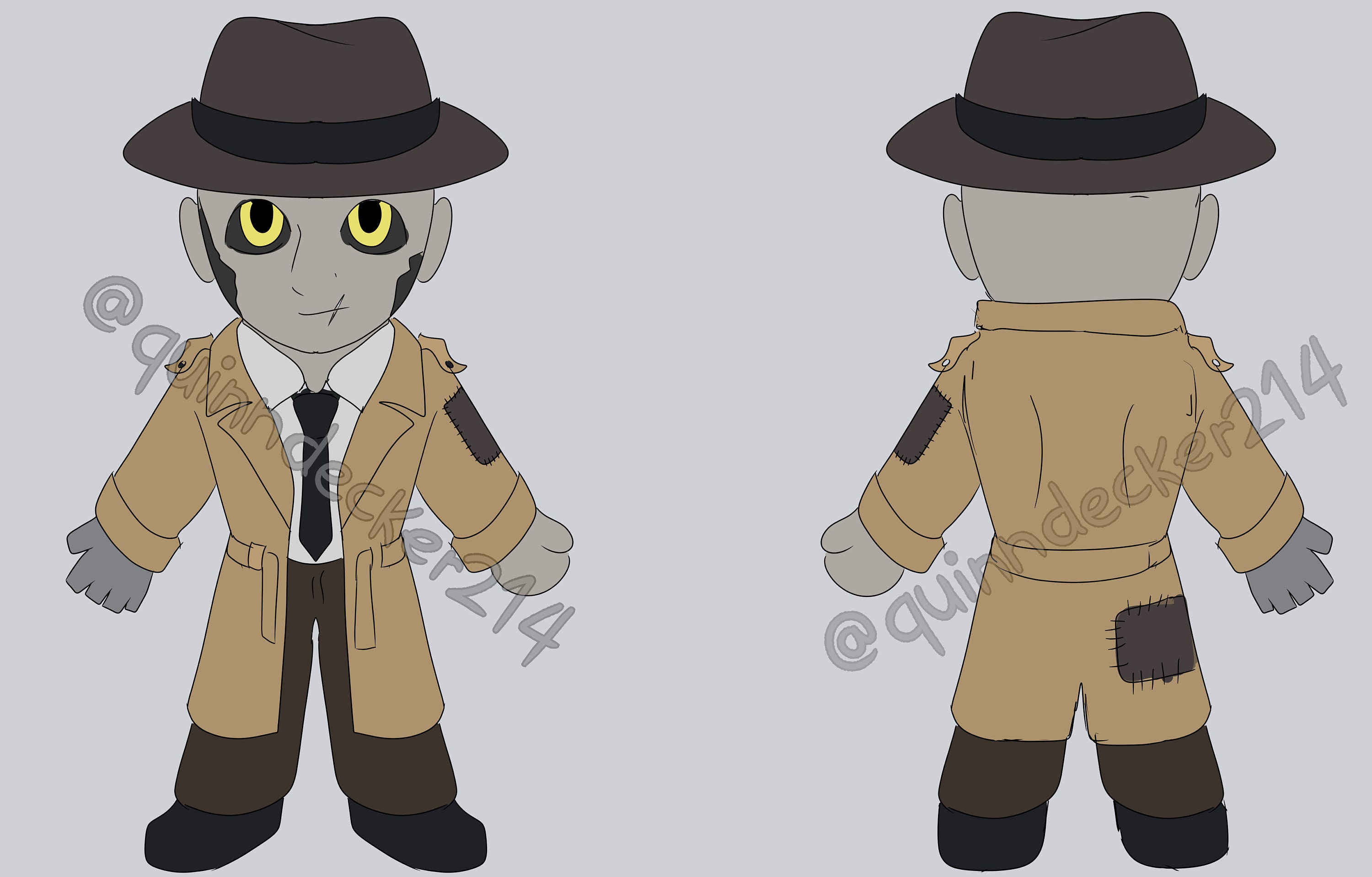 非公式ニック・バレンタイン FO4 ぬいぐるみ - Etsy 日本