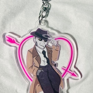 Nick Valentine FO4 Acrylic Keychain