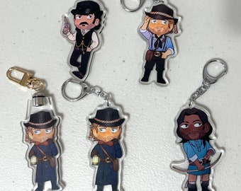 Arthur Morgan | Acrylic Keychain | Red Dead Redemption inspired | RDR2 |