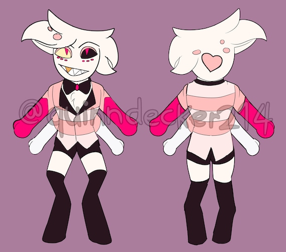 Angel Dust | Hazbin Hotel | Hazbin Hotel Unofficial Plush - Etsy