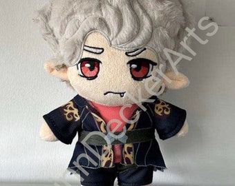 Baldur&#39;s Gate 3 Astarion ぬいぐるみ 20cm Dreaminer|astarion Bg3 Plush Toy - Soft Cotton Anime Figure