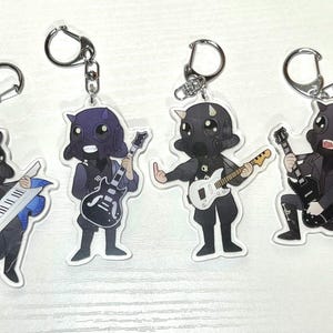 Ghost Band | Acrylic Keychain | Copia | Terzo | Ghoul Sodo