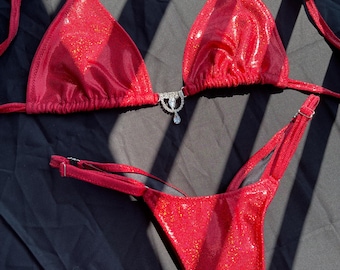 Custom Competition Posing Suit – NPC/IFBB Bikini & Wellness Divisions