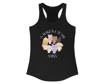 Atiny ANITEEZ  Themed Ateez Merch, Concert Outfit, Racerback Tank Top