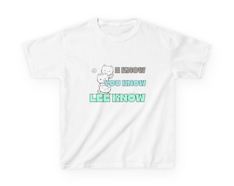 Kids Sizes - Stray Kids Lee Know "I Know You Know" Cat Shirt