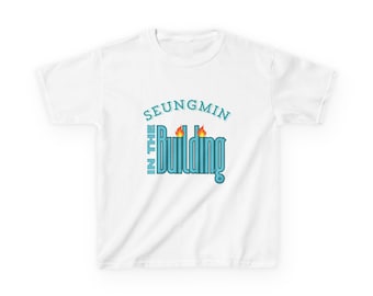Kids Sizes - Stray Kids Seungmin in the Building Themed Tshirt