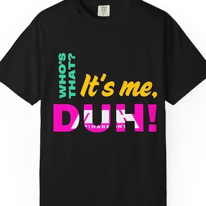 P1Harmony DUH Themed T-Shirt - Unisex Graphic Tee für Kpop-Fans, Konzertbekleidung, Musikfestival-Outfit