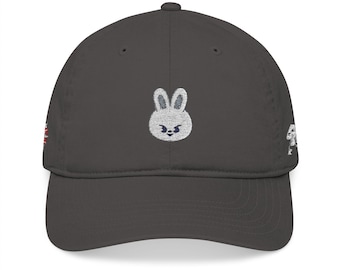 Leebit SKZ Themed Organic Baseball Cap | Embroidered Leebit Logo