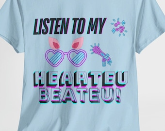 Changbin Hearteu Beateu Funny Stray Kids Themed Shirt