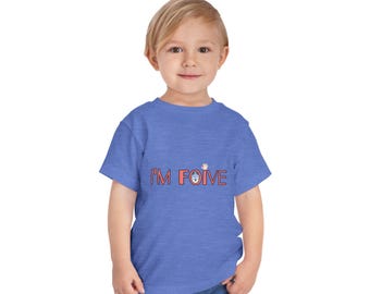 Toddler Stray Kids 'I'm Foive' Tee - Bang Chan Wolf Chan Kpop Shirt