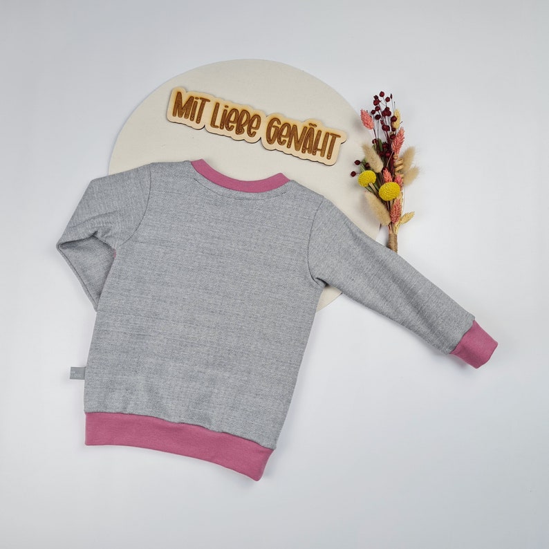 Sweater Gr. 80/86 Pullover Sweatshirt Mädchen Kinder Regenbogen Rainbow image 2