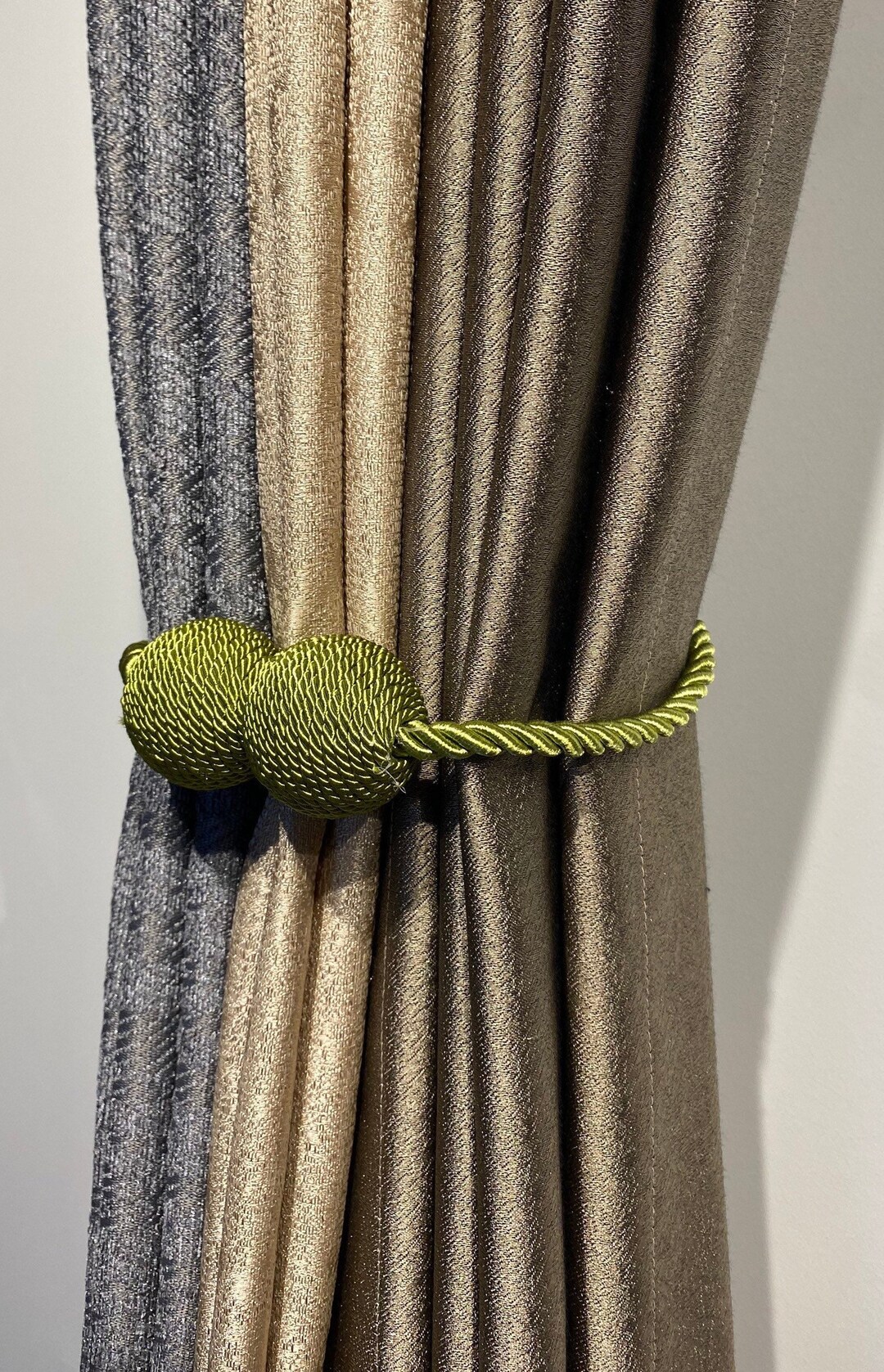 Curtain Tieback Pack of 2 , Modern Curtain Ties,