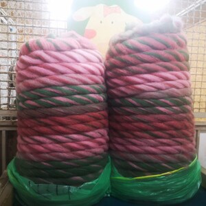 Nastro cardato "Tilda" 100g....Tintura a mano*