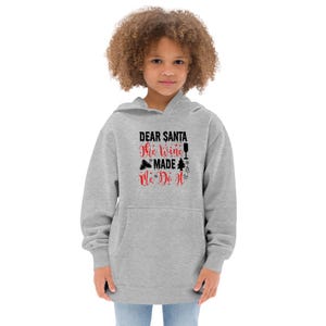 Kids Fleece Pullover Hoodie | Cozy Sweatshirt for Boys | Cozy Sweatshirt for Girls | Warm