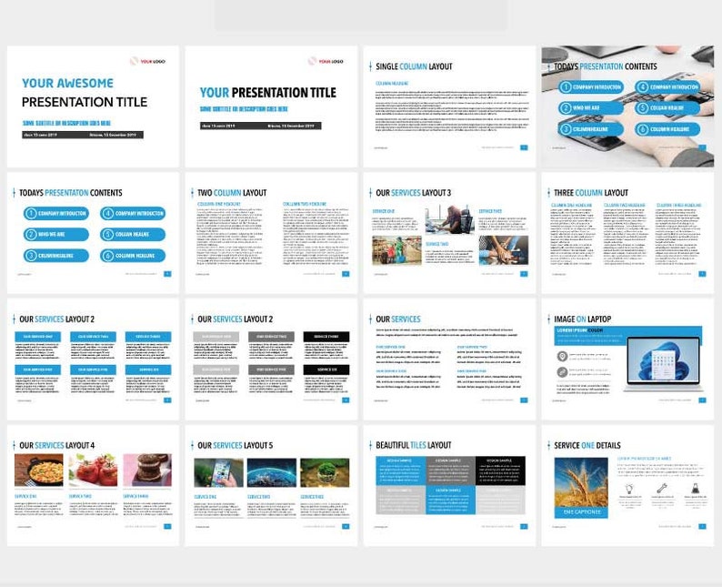 Project Presentation Powerpoint Template Template for Etsy Project Presentation Powerpoint Template Template for Etsy