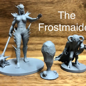 Auril forms | The Frostmaiden | Goddess | D&D | 32mm | 28mm