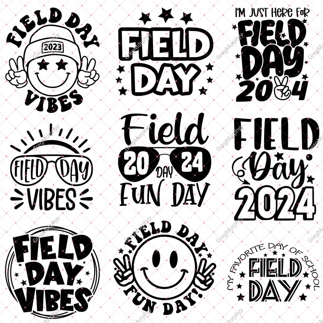 Field Day 2025 PNG Bundle, School Field Day, Last Day of School Png