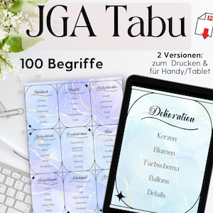 Stag party games set, hen party taboo, stag party games ideas to print out, bridal shower games, bachelorette party game, stag party games pdf