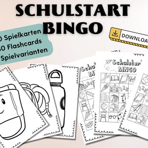 Bingo game for enrollment PDF, enrollment party idea, enrollment celebrations, farewell kindergarten, print out bingo, 1st day of school game