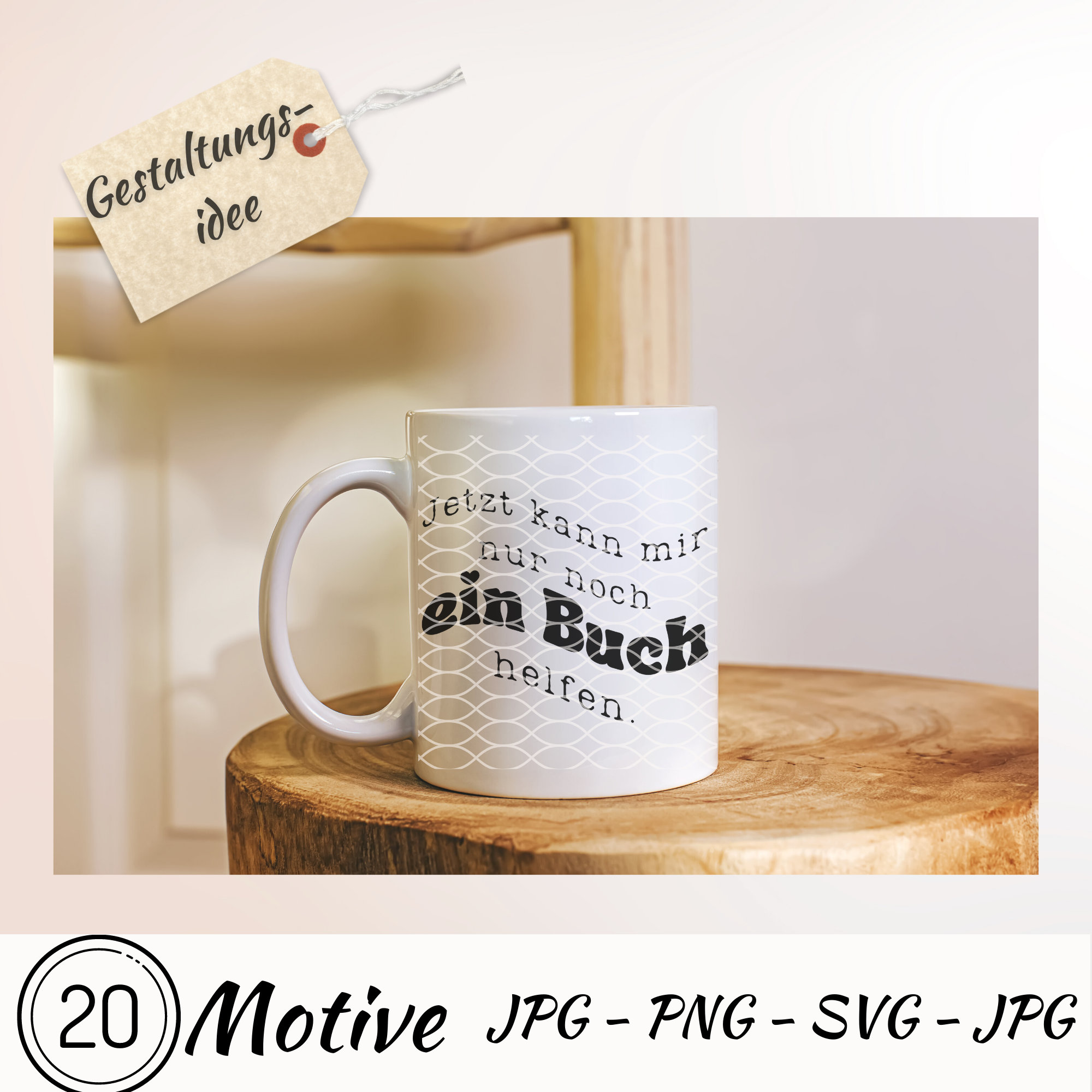 Bücher lesen SVG Bundle, Plotterdatei Bücher, Clipart Bücherwurm, PNG