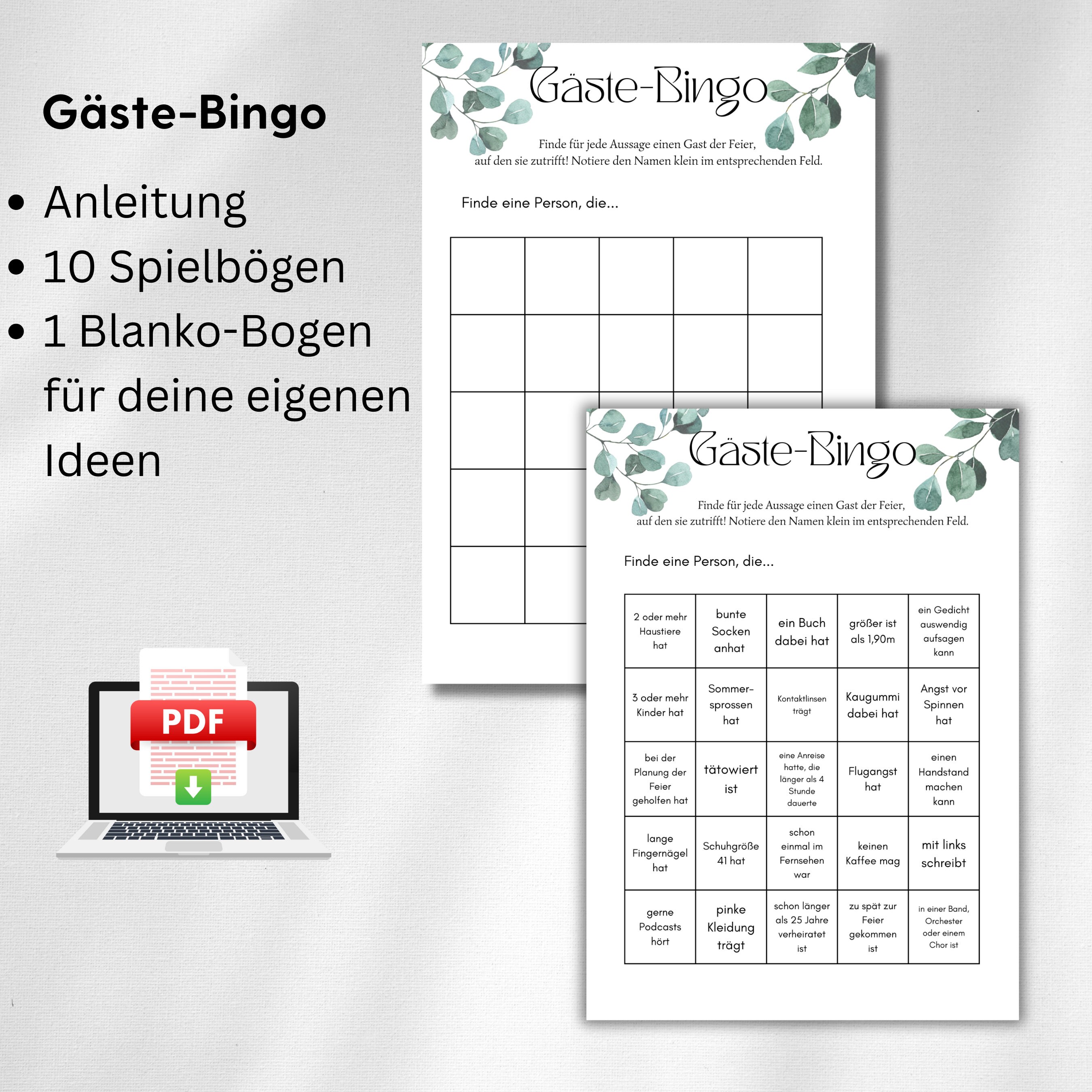 Hochzeitsspiele Für Die Diamantene Hochzeit Zum Ausdrucken, 60