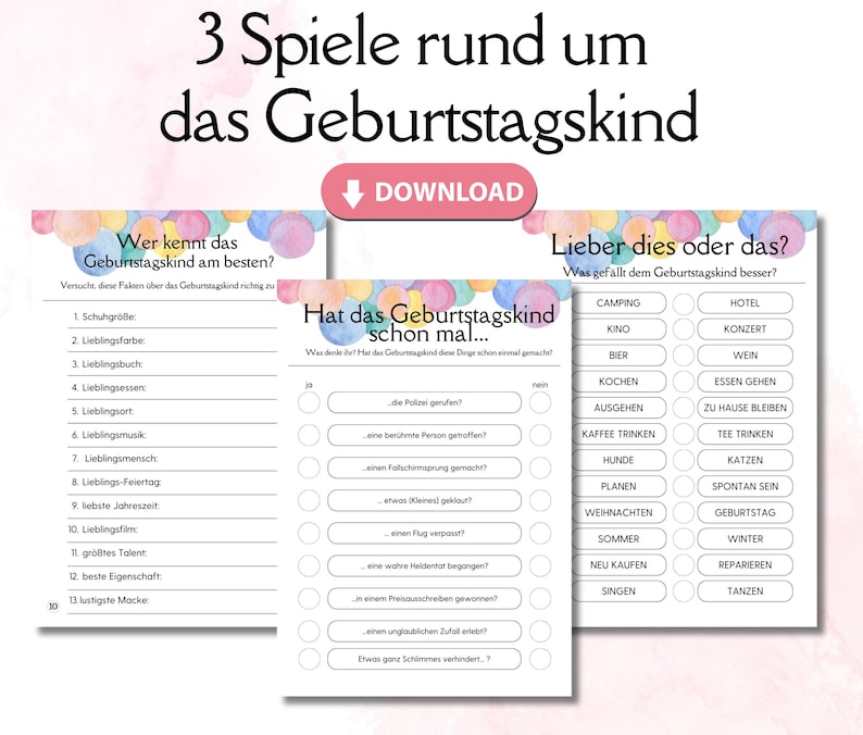 40 Geburtstag Lustige Spiele