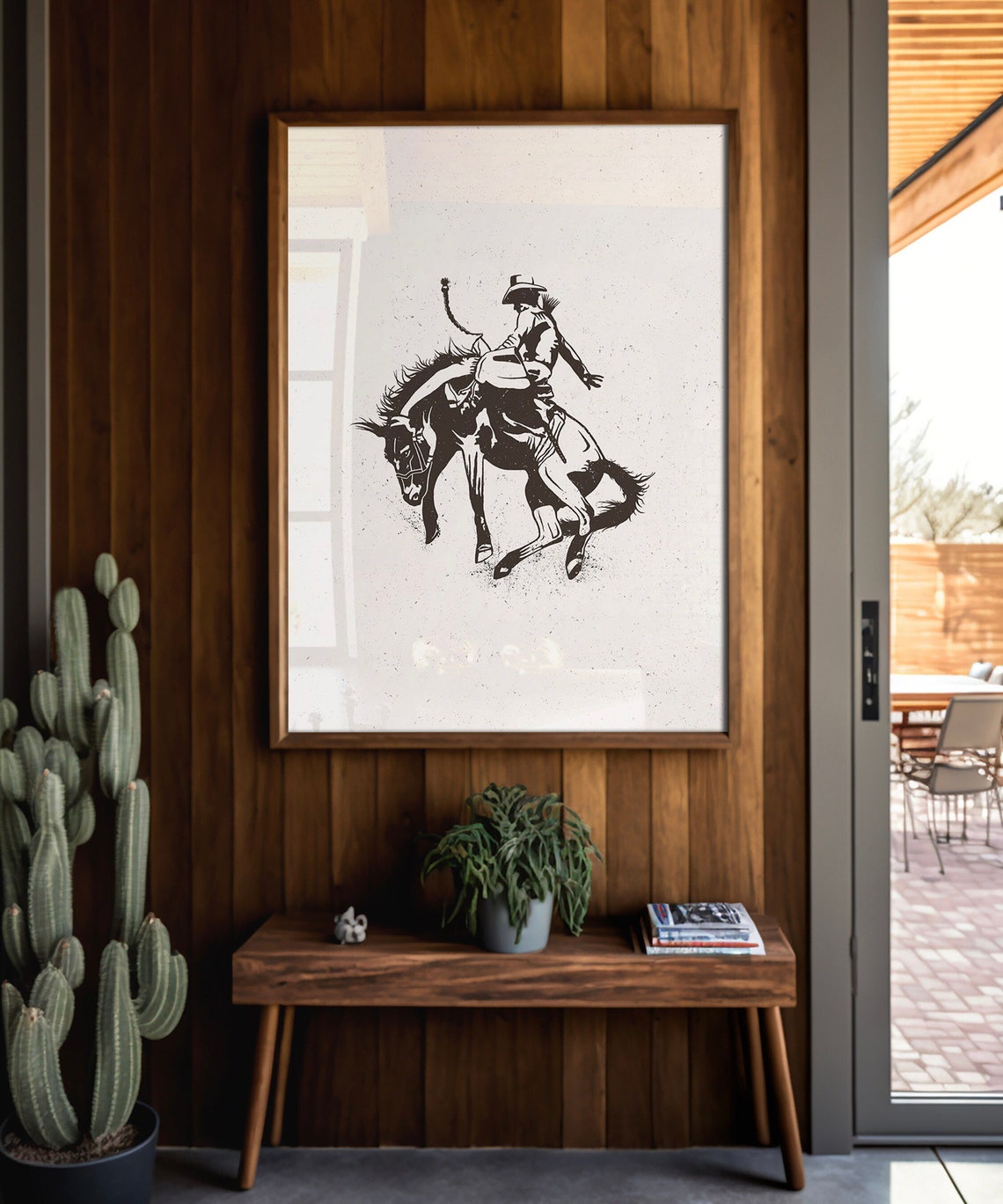 Howdy Bucking Bronco Graphic Tee main image 0
