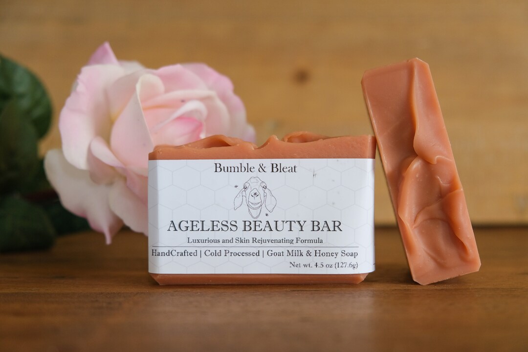 Ageless Goat Milk and Honey Soap Bar Etsy