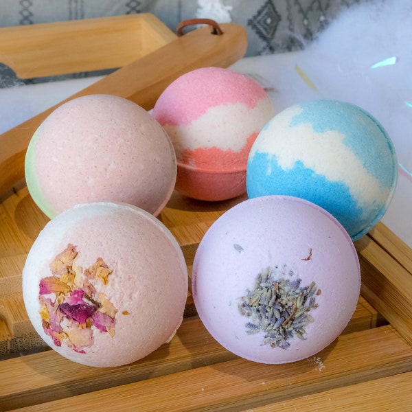 Goat Milk and Honey Bath Bomb