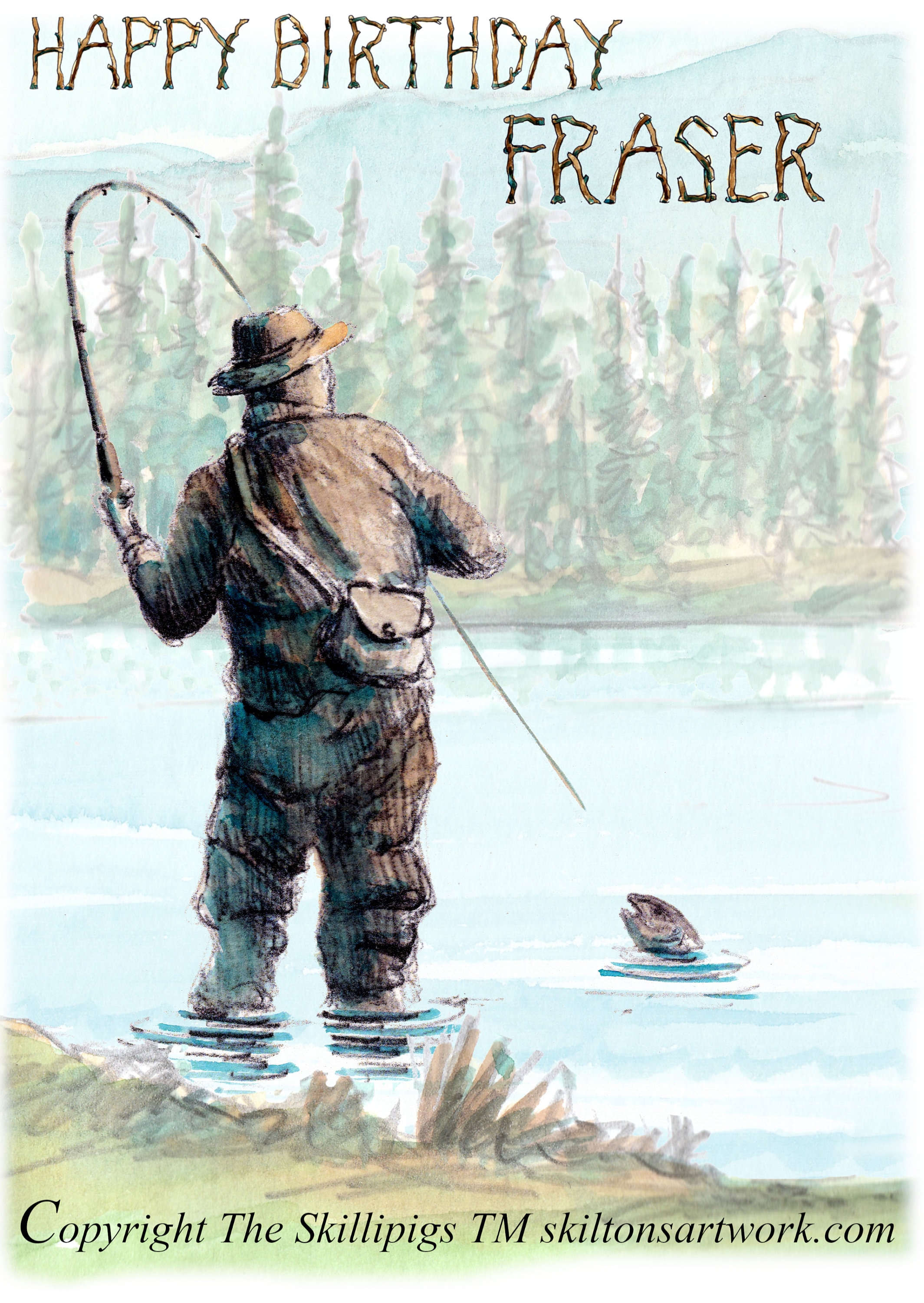 2 autocollants permis de pêche Californie 1978 eaux