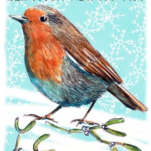 3349 Scheda in lingua gallese Nadolig Llawen a Blwydd Newydd Dda, Buon Natale e felice anno nuovo. Cymraeg, può essere personalizzato