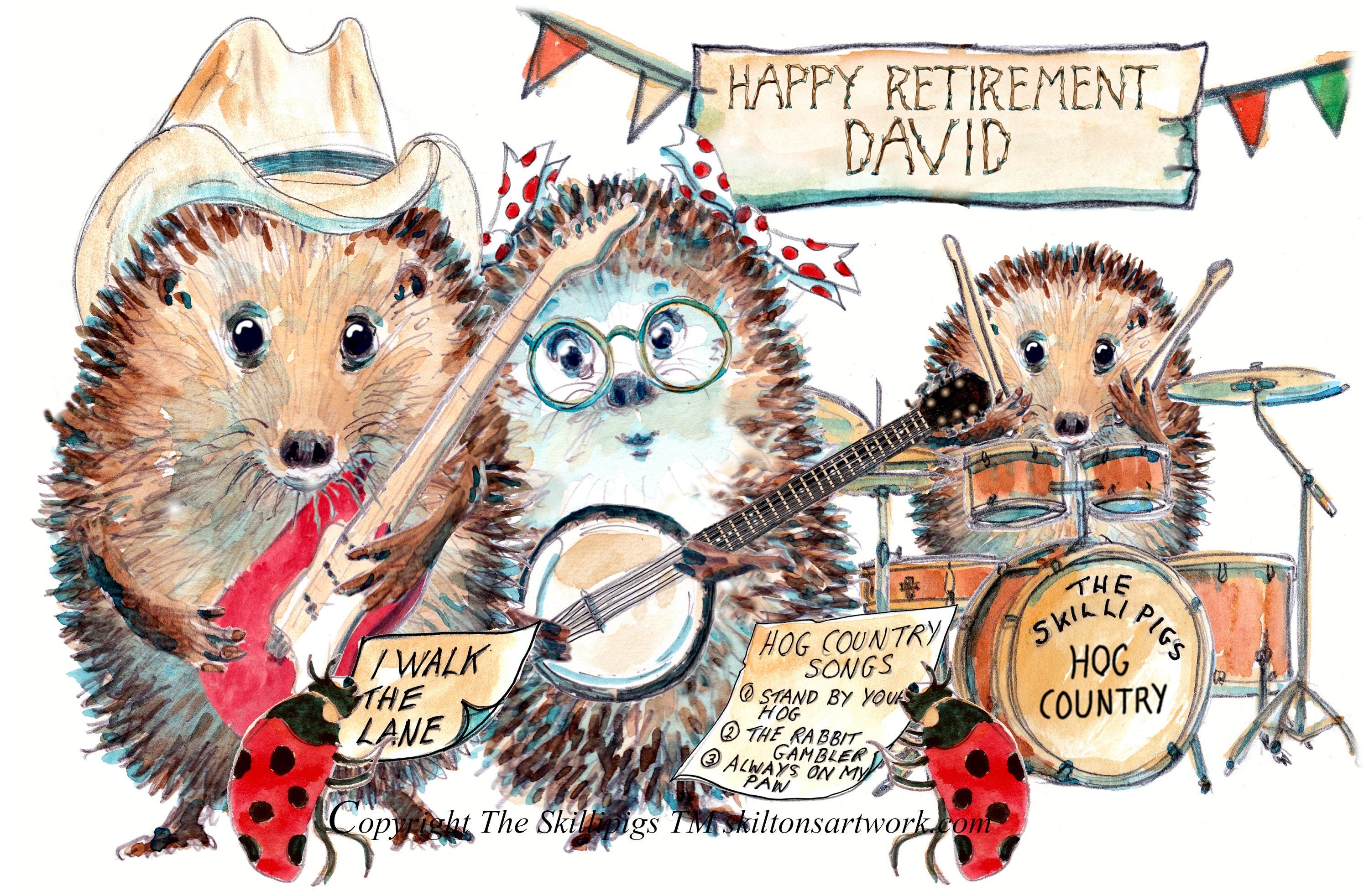 Happy Birthday , Country Music Hedgehog Group . This Can Be