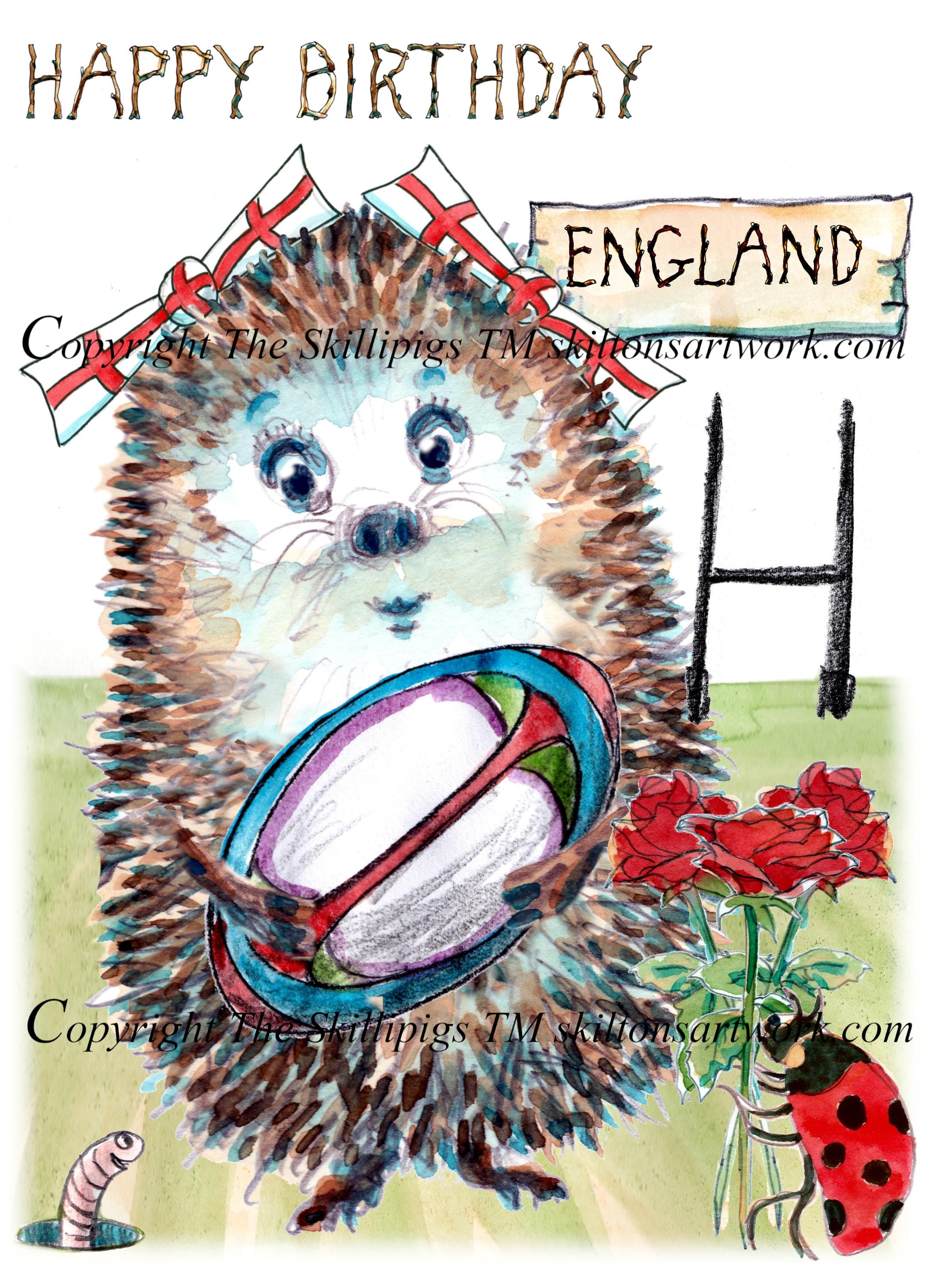 Rugby Birthday Card - Etsy Singapore, image size:2181x3000