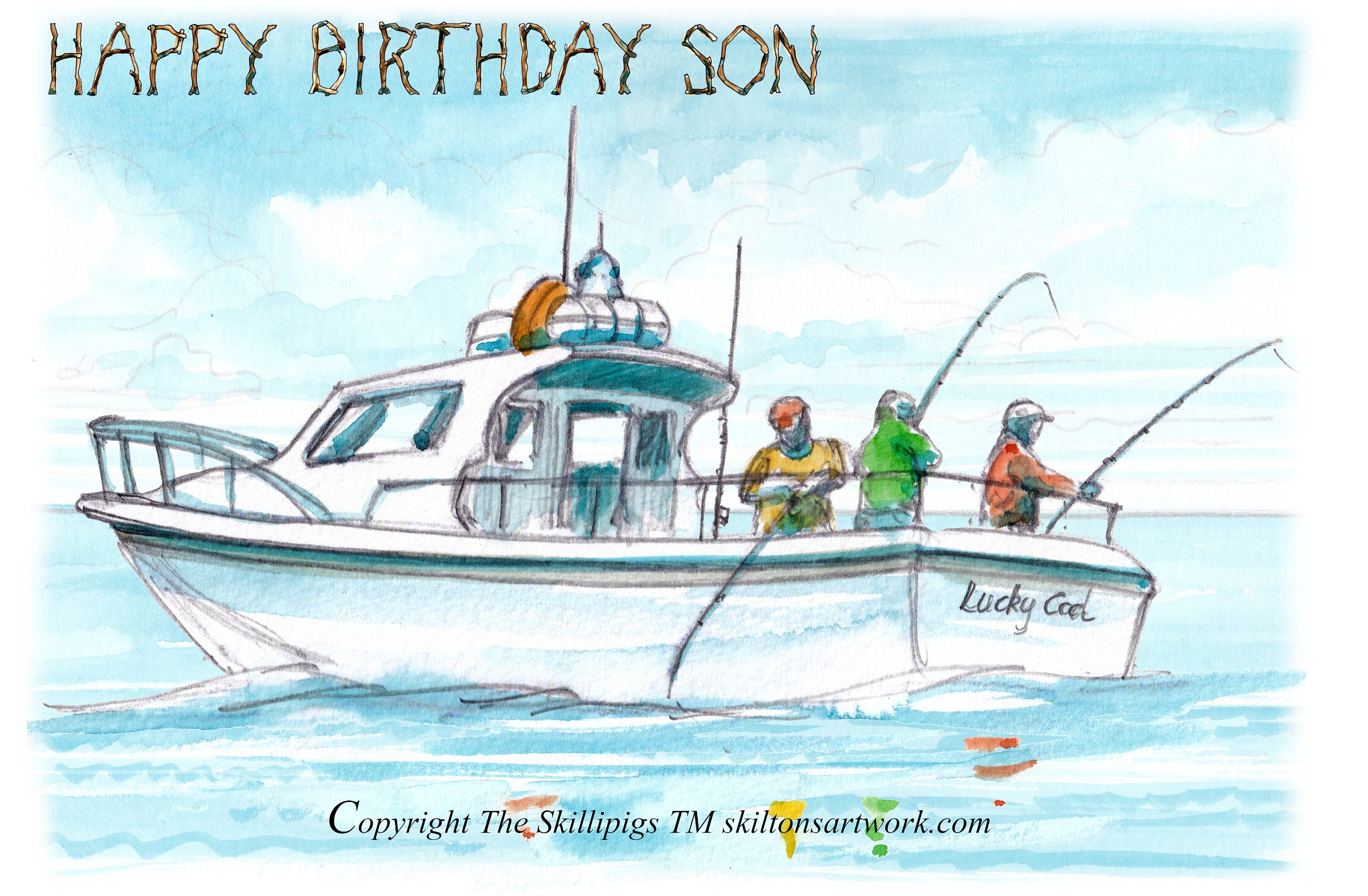  52nd Birthday Fishing, 52 Years Old And Still Kicking