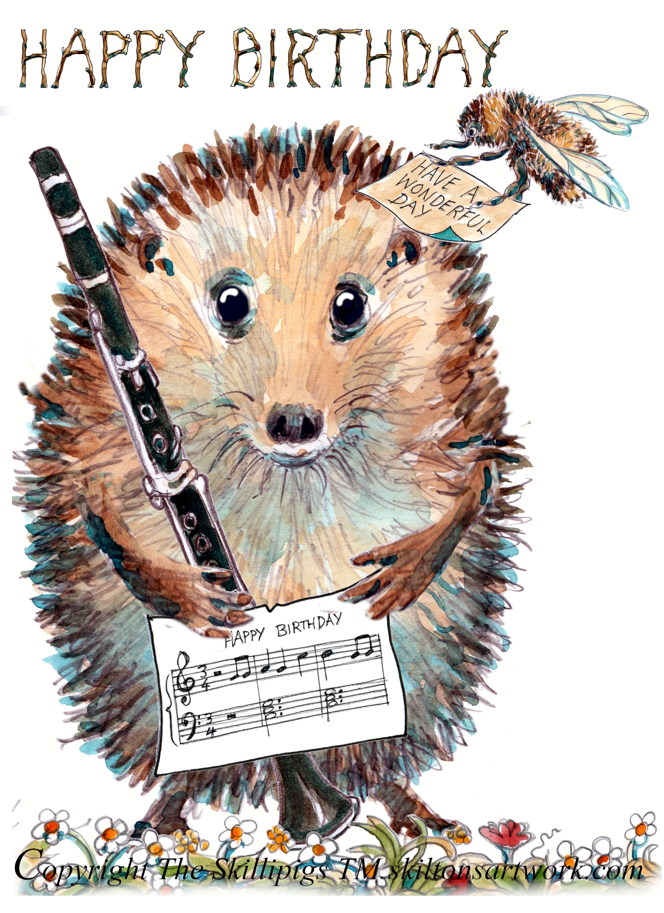 群馬クレインサンダーズ PLAYERS BIRTHDAY CARD SET 3721 Clarinet HAPPY BIRTHDAY Clarinet Player Card Woodwind Musical