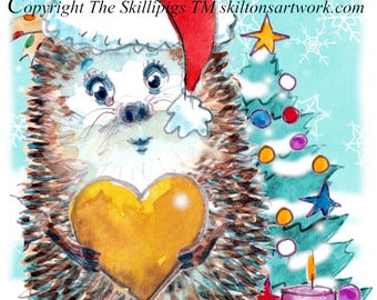 5458 Christmas Bereavement thinking of you card  Can be personalised A 6 by 4 inch card Sent 2nd class post or choose 1st class at checkout