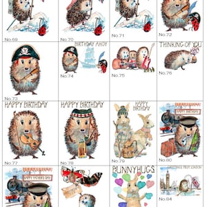 4, 5, 6, 7, 8 und 9 Seiten SKILLIPIG KATALOG an Grußkarten. Dieser Preis gilt für eine Karte, geben Sie Bild Nr. an. Kann personalisiert werden.