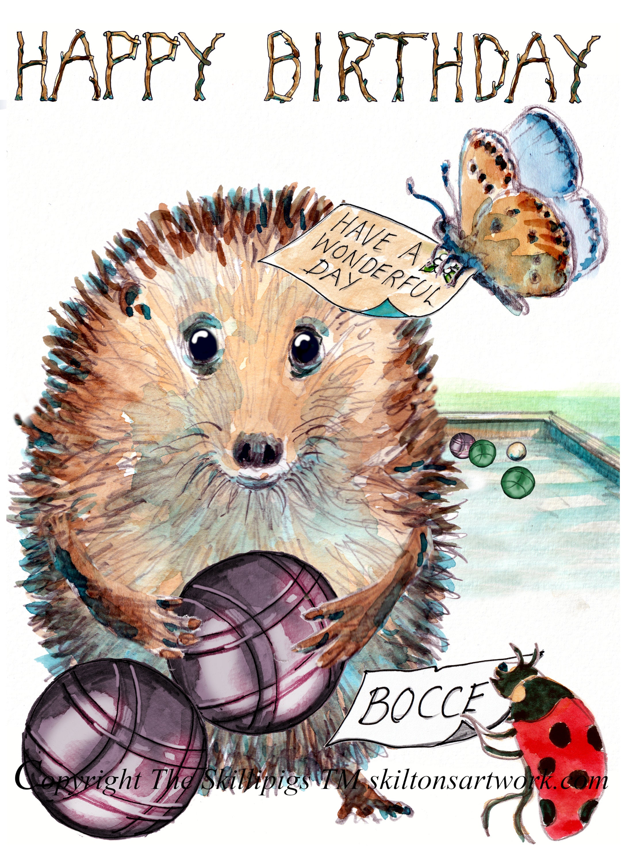 Carte D'anniversaire Drôle De Baldilocks - Ankorstore