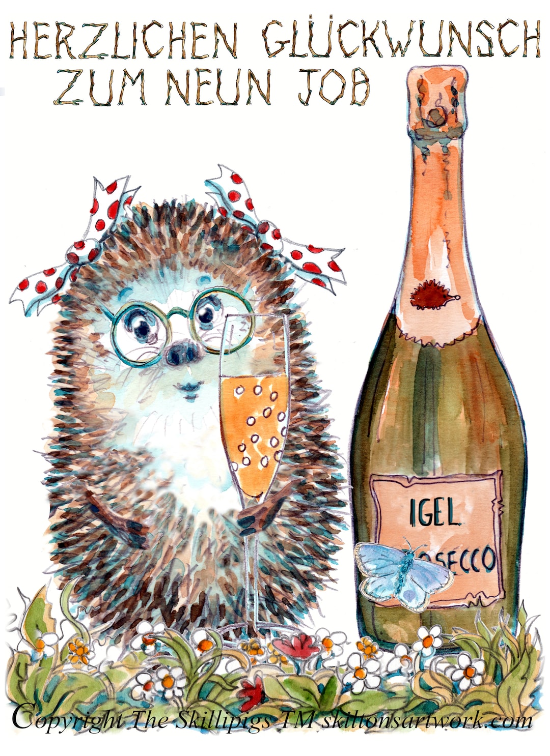 New Job Card Herzlichen Glückwunsch Zum Neuen Job Etsy